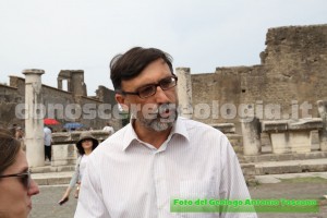 sito archeologico di Pompei, il Prof. Scarpati