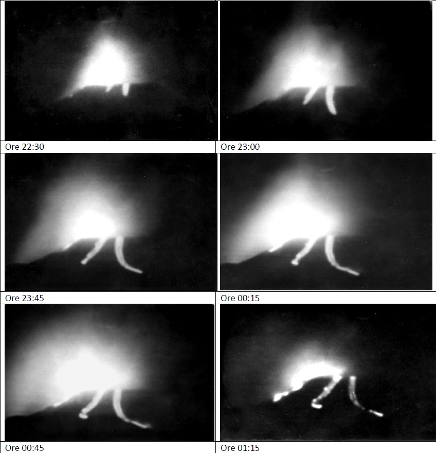 Colate Laviche eruzione Etna del 1964 (pubblicate nel numero 88 della rivista dell’Associazione francese “L.A.V.E. “)